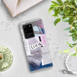 Etui Samsung GALAXY S20 ULTRA / S20 ULTRA 5G, Etui Magazine Wzory 2020-1 Transparentny - FunnyCase