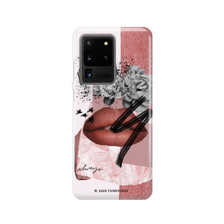 Etui Samsung GALAXY S20 ULTRA / S20 ULTRA 5G, Etui Magazine Wzory 2020-1 Transparentny - FunnyCase