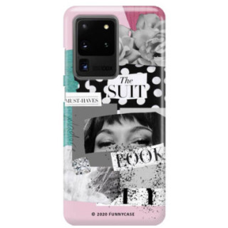 Etui Samsung GALAXY S20 ULTRA / S20 ULTRA 5G, Etui Magazine Wzory 2020-1 Transparentny - FunnyCase