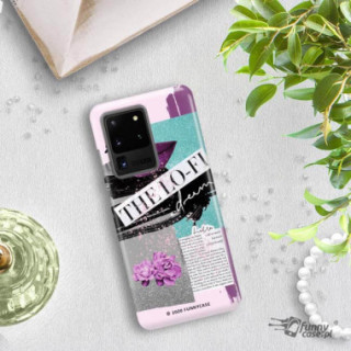 Etui Samsung GALAXY S20 ULTRA / S20 ULTRA 5G, Etui Magazine Wzory 2020-1 Transparentny - FunnyCase