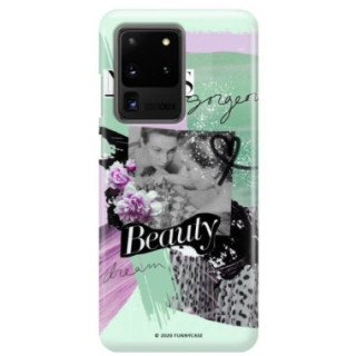 Etui Samsung GALAXY S20 ULTRA / S20 ULTRA 5G, Etui Magazine Wzory 2020-1 Transparentny - FunnyCase
