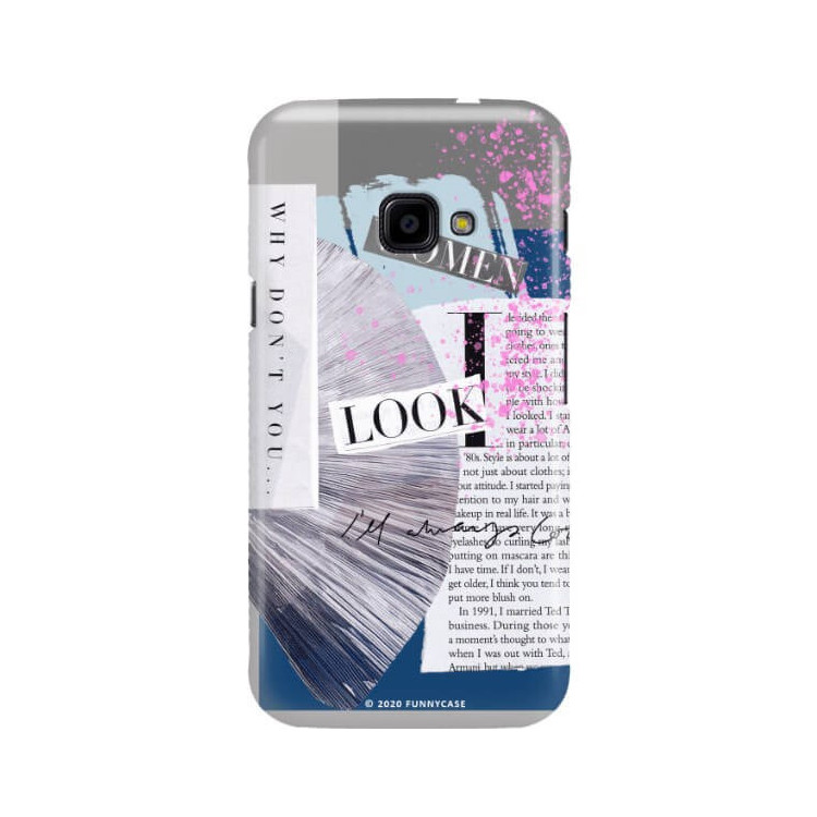 Etui Samsung GALAXY XCOVER 4, Etui Magazine Wzory 2020-1 Transparentny - FunnyCase