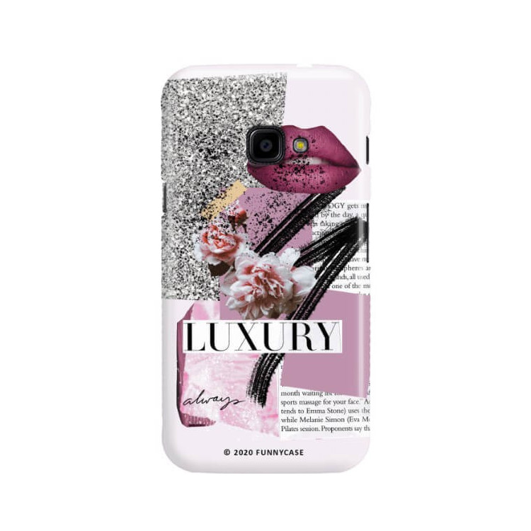 Etui Samsung GALAXY XCOVER 4, Etui Magazine Wzory 2020-1 Transparentny - FunnyCase