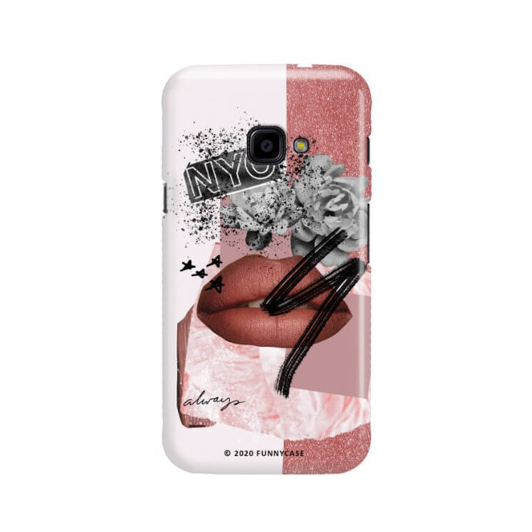 Etui Samsung GALAXY XCOVER 4, Etui Magazine Wzory 2020-1 Transparentny - FunnyCase
