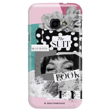 Etui Samsung GALAXY XCOVER 4, Etui Magazine Wzory 2020-1 Transparentny - FunnyCase