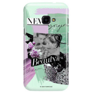 Etui Samsung GALAXY XCOVER 4, Etui Magazine Wzory 2020-1 Transparentny - FunnyCase