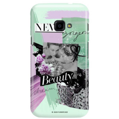 Etui Samsung GALAXY XCOVER 4, Etui Magazine Wzory 2020-1 Transparentny - FunnyCase