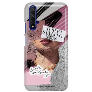 Etui Huawei HONOR 20, Etui Magazine Wzory 2020-1 Transparentny - FunnyCase
