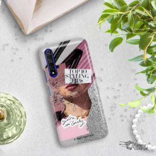 Etui Huawei HONOR 20, Etui Magazine Wzory 2020-1 Transparentny - FunnyCase