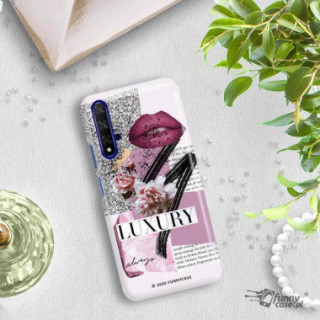 Etui Huawei HONOR 20, Etui Magazine Wzory 2020-1 Transparentny - FunnyCase