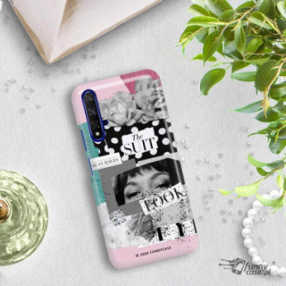 Etui Huawei HONOR 20, Etui Magazine Wzory 2020-1 Transparentny - FunnyCase