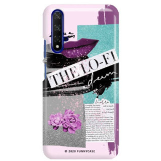 Etui Huawei HONOR 20, Etui Magazine Wzory 2020-1 Transparentny - FunnyCase