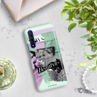 Etui Huawei HONOR 20, Etui Magazine Wzory 2020-1 Transparentny - FunnyCase