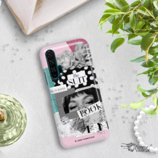 Etui Huawei HONOR 20 PRO, Etui Magazine Wzory 2020-1 Transparentny - FunnyCase
