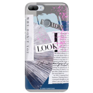 Etui Huawei HONOR 9 LITE, Etui Magazine Wzory 2020-1 Transparentny - FunnyCase