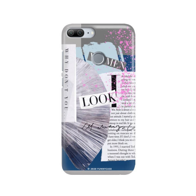 Etui Huawei HONOR 9 LITE, Etui Magazine Wzory 2020-1 Transparentny - FunnyCase