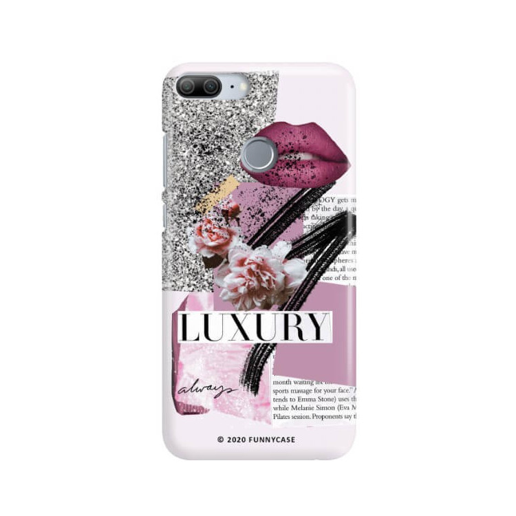 Etui Huawei HONOR 9 LITE, Etui Magazine Wzory 2020-1 Transparentny - FunnyCase