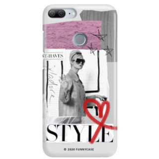 Etui Huawei HONOR 9 LITE, Etui Magazine Wzory 2020-1 Transparentny - FunnyCase
