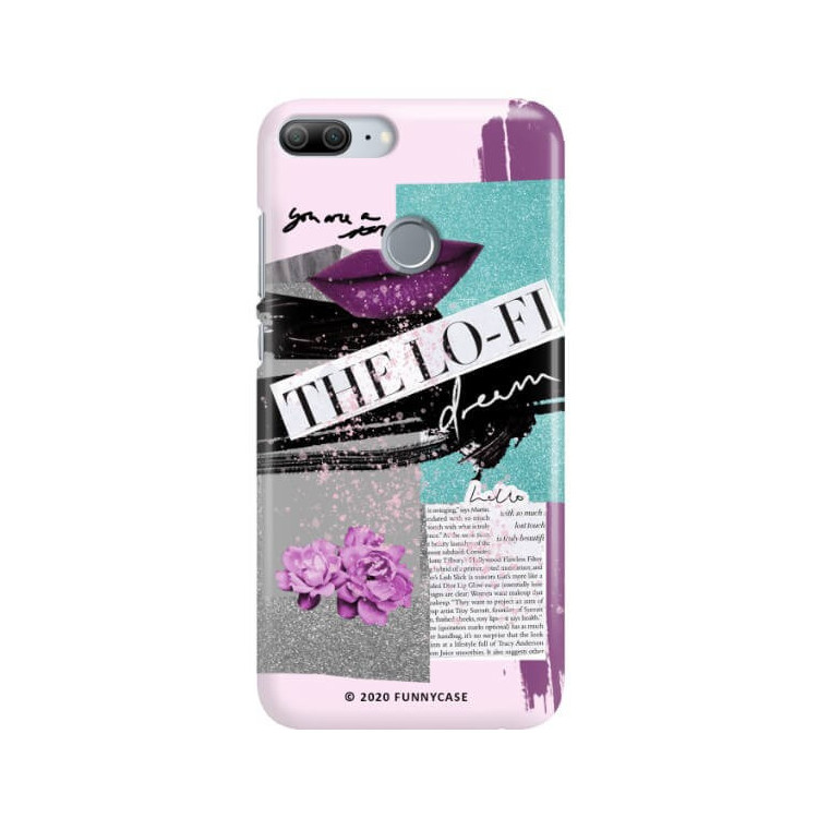 Etui Huawei HONOR 9 LITE, Etui Magazine Wzory 2020-1 Transparentny - FunnyCase