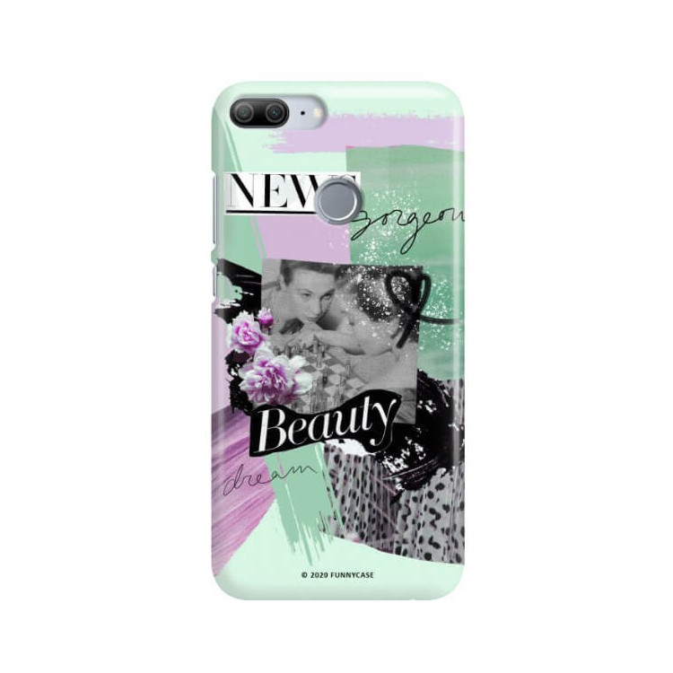 Etui Huawei HONOR 9 LITE, Etui Magazine Wzory 2020-1 Transparentny - FunnyCase