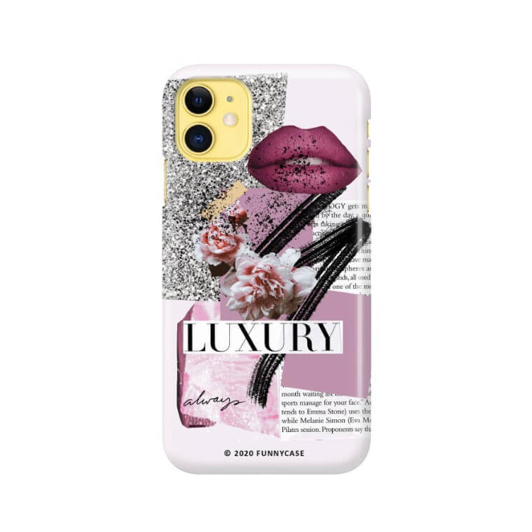 Etui Apple IPHONE 11, Etui Magazine Wzory 2020-1 Transparentny - FunnyCase