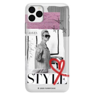 Etui Apple IPHONE 11 PRO, Etui Magazine Wzory 2020-1 Transparentny - FunnyCase