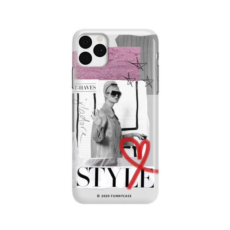 Etui Apple IPHONE 11 PRO, Etui Magazine Wzory 2020-1 Transparentny - FunnyCase