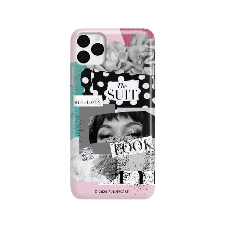 Etui Apple IPHONE 11 PRO, Etui Magazine Wzory 2020-1 Transparentny - FunnyCase