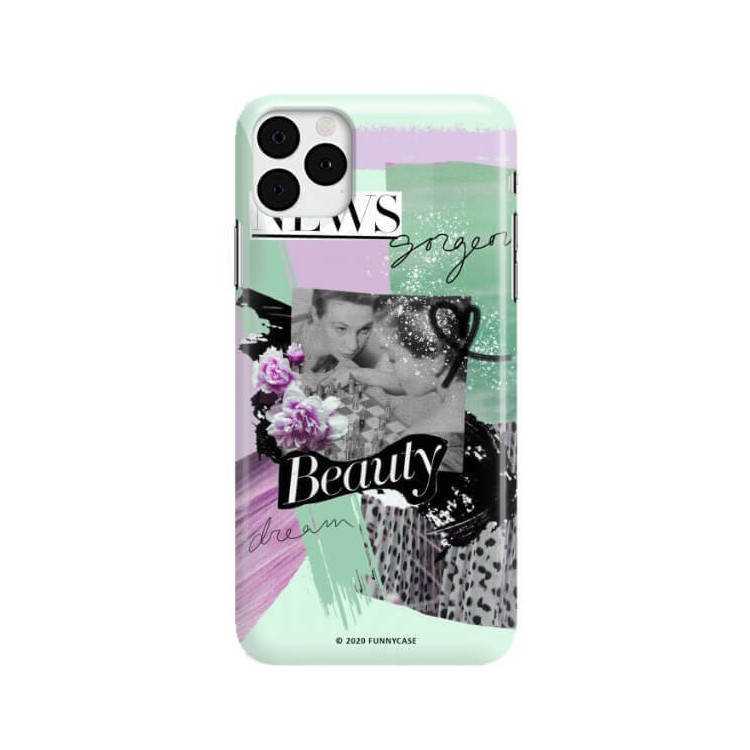 Etui Apple IPHONE 11 PRO, Etui Magazine Wzory 2020-1 Transparentny - FunnyCase