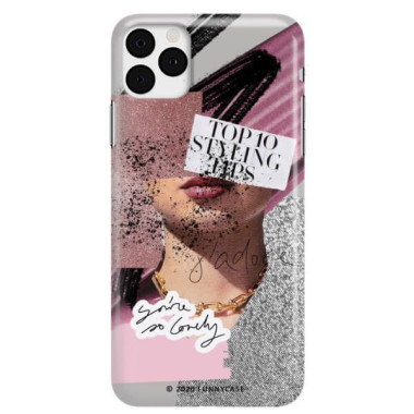 Etui Apple IPHONE 11 PRO MAX, Etui Magazine Wzory 2020-1 Transparentny - FunnyCase