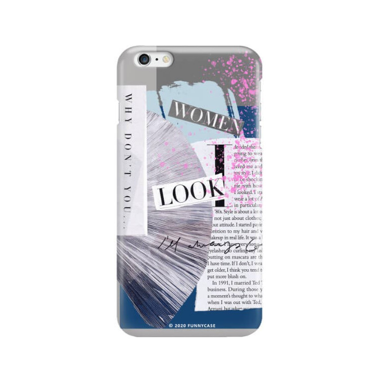 Etui Apple IPHONE 6 PLUS / 6S PLUS, Etui Magazine Wzory 2020-1 Transparentny - FunnyCase