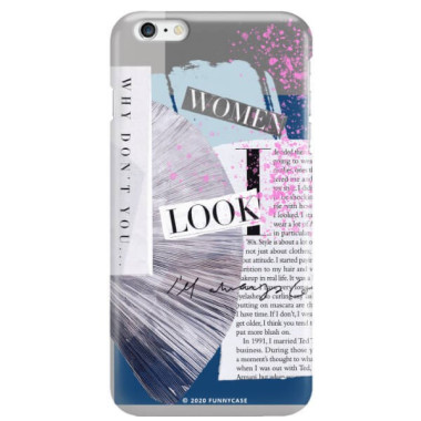 Etui Apple IPHONE 6 PLUS / 6S PLUS, Etui Magazine Wzory 2020-1 Transparentny - FunnyCase