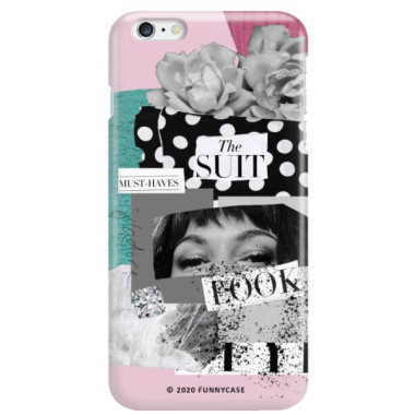 Etui Apple IPHONE 6 PLUS / 6S PLUS, Etui Magazine Wzory 2020-1 Transparentny - FunnyCase