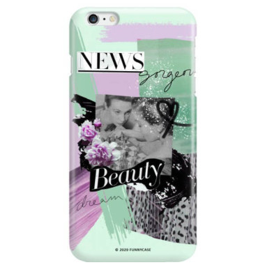 Etui Apple IPHONE 6 PLUS / 6S PLUS, Etui Magazine Wzory 2020-1 Transparentny - FunnyCase