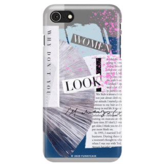 Etui Apple IPHONE 7 / 8, Etui Magazine Wzory 2020-1 Transparentny - FunnyCase