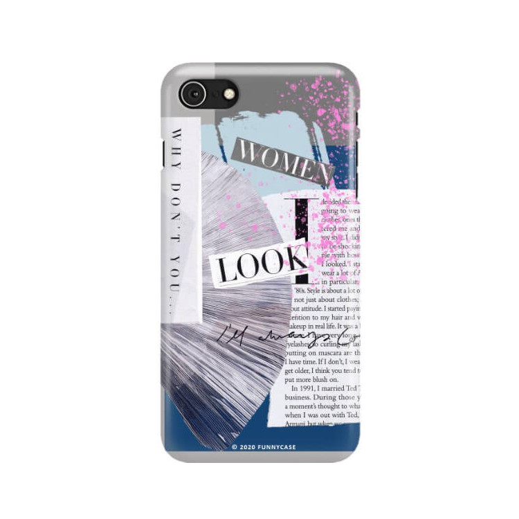 Etui Apple IPHONE 7 / 8, Etui Magazine Wzory 2020-1 Transparentny - FunnyCase