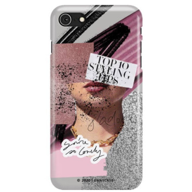 Etui Apple IPHONE 7 / 8, Etui Magazine Wzory 2020-1 Transparentny - FunnyCase