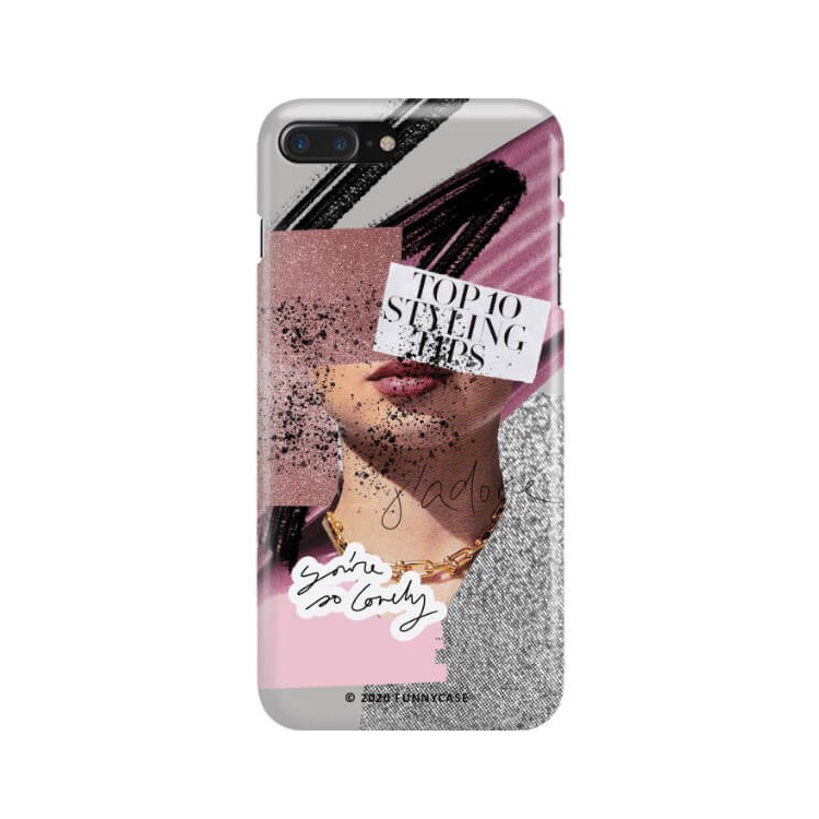 Etui Apple IPHONE 7 PLUS / 8 PLUS, Etui Magazine Wzory 2020-1 Transparentny - FunnyCase