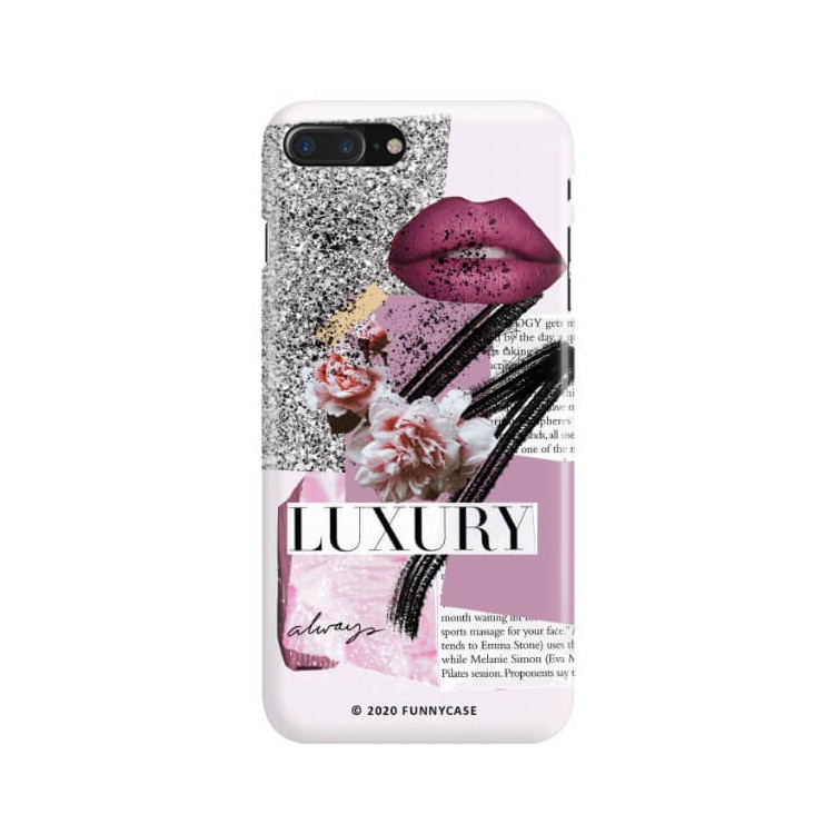 Etui Apple IPHONE 7 PLUS / 8 PLUS, Etui Magazine Wzory 2020-1 Transparentny - FunnyCase