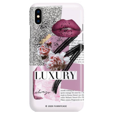 Etui Apple IPHONE X / XS, Etui Magazine Wzory 2020-1 Transparentny - FunnyCase