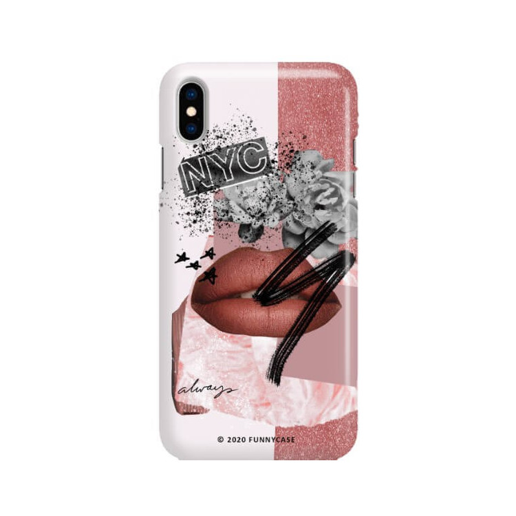 Etui Apple IPHONE X / XS, Etui Magazine Wzory 2020-1 Transparentny - FunnyCase