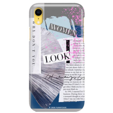 Etui Apple IPHONE XR, Etui Magazine Wzory 2020-1 Transparentny - FunnyCase