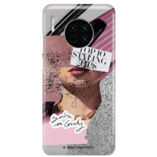 Etui Huawei MATE 30, Etui Magazine Wzory 2020-1 Transparentny - FunnyCase