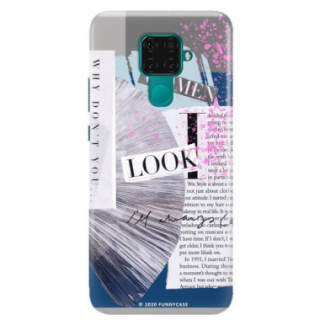 Etui Huawei MATE 30 LITE, Etui Magazine Wzory 2020-1 Transparentny - FunnyCase