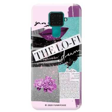 Etui Huawei MATE 30 LITE, Etui Magazine Wzory 2020-1 Transparentny - FunnyCase