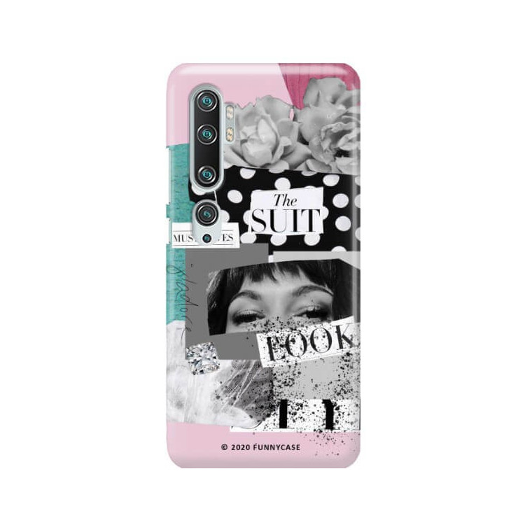 Etui Xiaomi MI NOTE 10, Etui Magazine Wzory 2020-1 Transparentny - FunnyCase