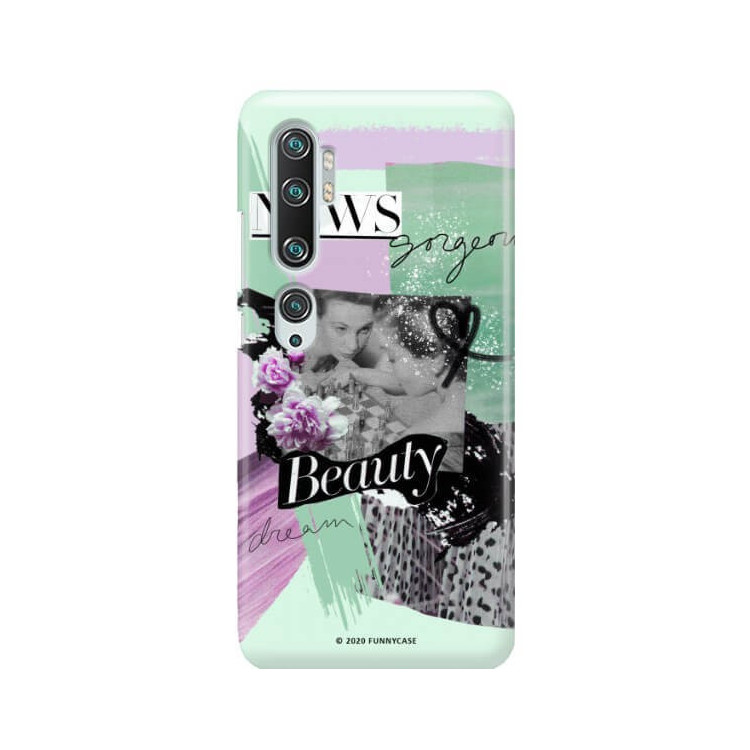 Etui Xiaomi MI NOTE 10, Etui Magazine Wzory 2020-1 Transparentny - FunnyCase