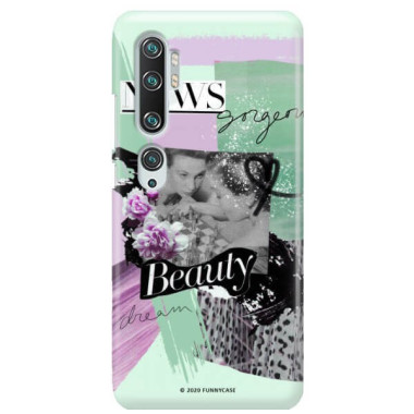 Etui Xiaomi MI NOTE 10, Etui Magazine Wzory 2020-1 Transparentny - FunnyCase