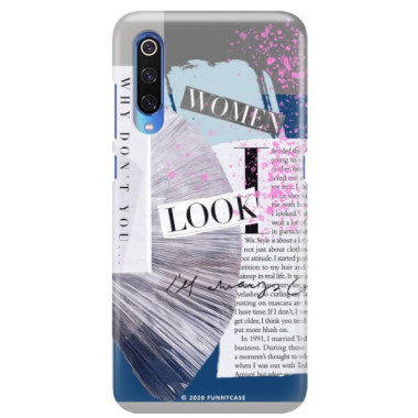 Etui Xiaomi MI9, Etui Magazine Wzory 2020-1 Transparentny - FunnyCase