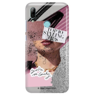 Etui Huawei P SMART 2019, Etui Magazine Wzory 2020-1 Transparentny - FunnyCase